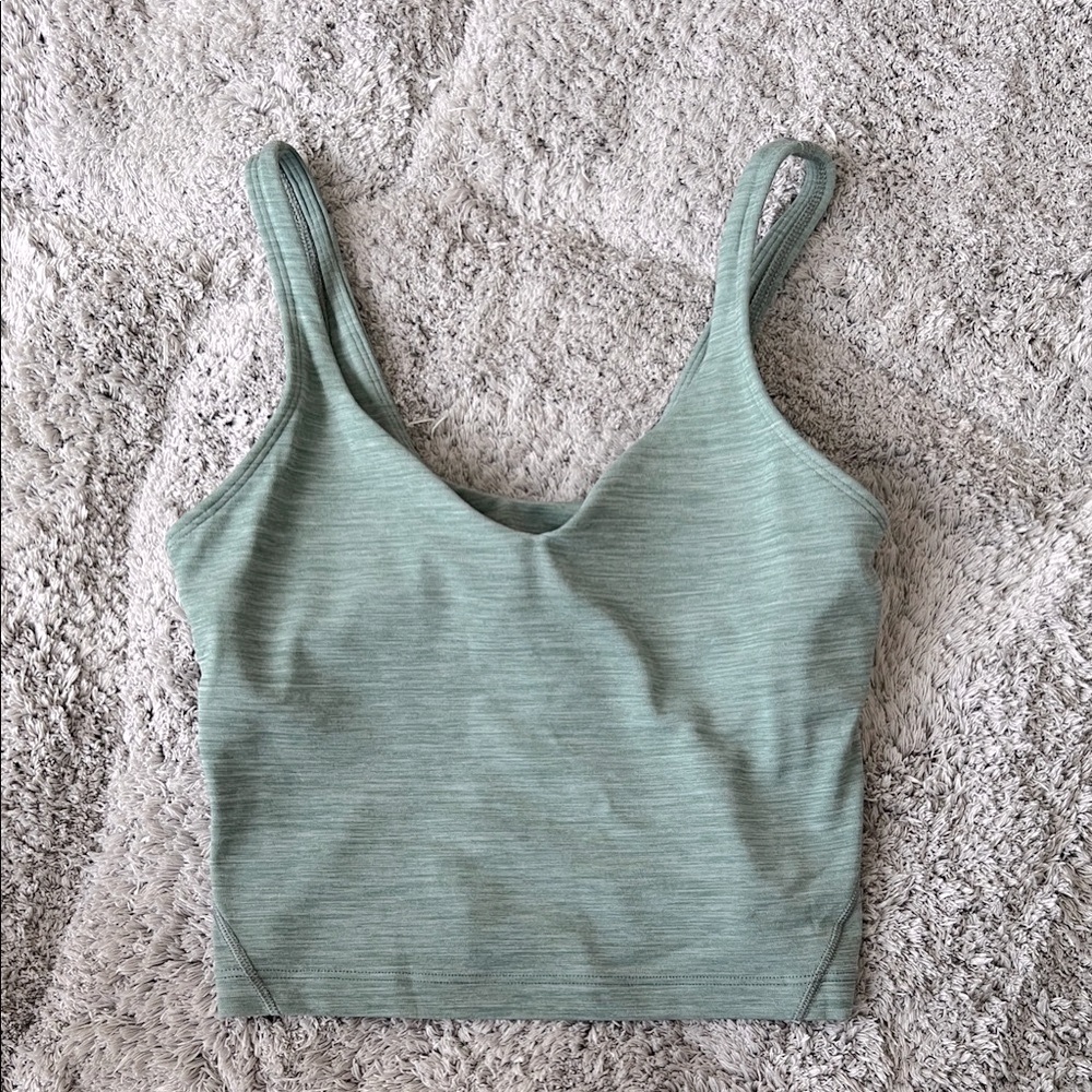 lululemon athletica Sage Green Tank Top